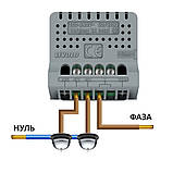 Сенсорна кнопка 2 сенсора Імпульсний вимикач Livolo сірий скло (VL-C702H-15), фото 7