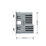 Електрична розетка LIVOLO з USB Type-C PD 18Вт, швидке заряджання iPhone, біла, 16А 230В, із заземленням,, фото 7