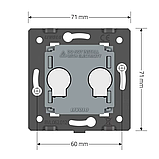 Розумне реле-вимикач LIVOLO, 2-канальний, 5А 230В, без нейтралі (VL-FC2Z2-2G), фото 8