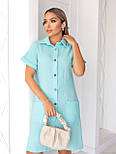 Літня муслінова сукня-сорочка "Erika" Норма та батал, фото 5