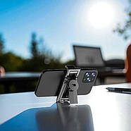 Штатив-трипод для телефону з Bluetooth-пультом та LED-спалахом C12d, фото 5