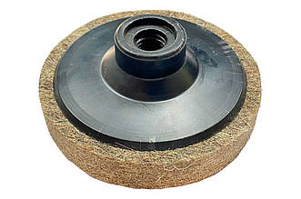 Круг повстяний на МШУ Sprut 100 x 25мм x M14 м'який (П-KV-50159)