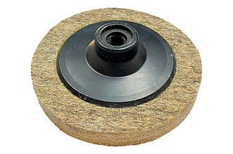 Круг повстяний на МШУ Sprut 125 x 25мм x M14 м'який (П-KV-50170)