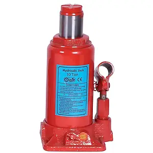 Домкрат гідравлічний одноштоковий двоклапанний на 10 тонн Tools