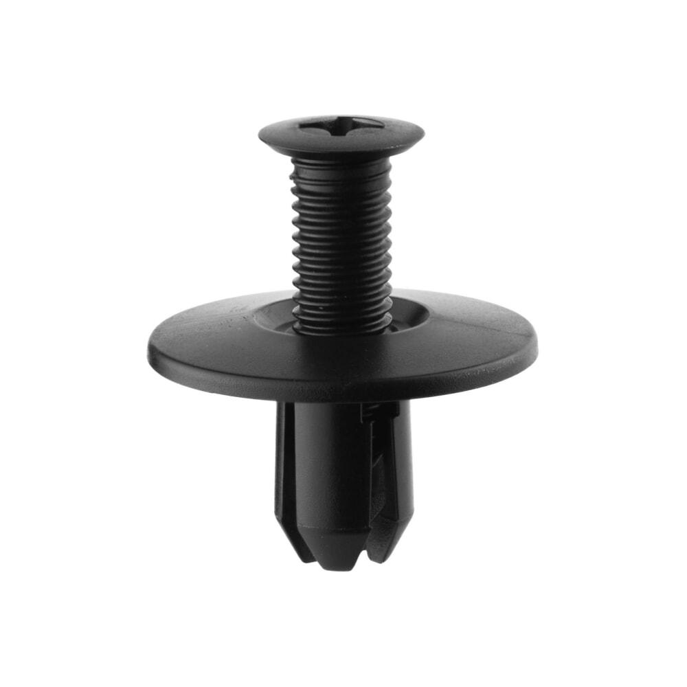 Кріплення розпірної дії, З гвинтовим розпірним штиром Штір зі шльопанкою, Чорний, Пластик, Розміри (мм):, фото 1