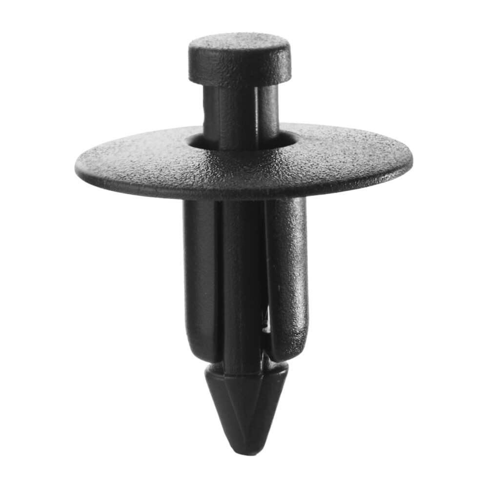 Кріплення розпірної дії, З натискним розпірним штиром Штир без капелюшки, Темно-сірий, Пластик,, фото 1