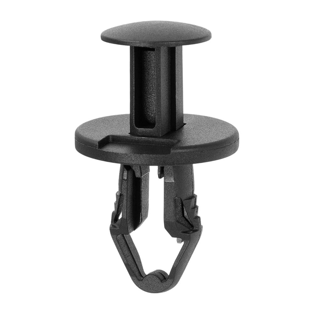 Кріплення розпірної дії, З натискним розпірним штиром Штир зі шляркою, Чорний, Пластик, Розміри (мм):, фото 1