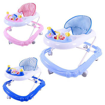 Ходунки дитячі музичні з брязкальцями BW102 G-Rich