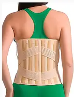 Корсет лікувально-профілактичний (з 4 ребрами жорсткості) (3011), Медтекстиль Люкс