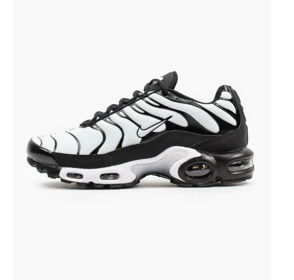 Nike Air Max Plus "White Black", фото 1