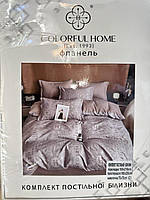 Фланелева полуторна постільна білизна/Комплект постільної білизни/припочинна білизна