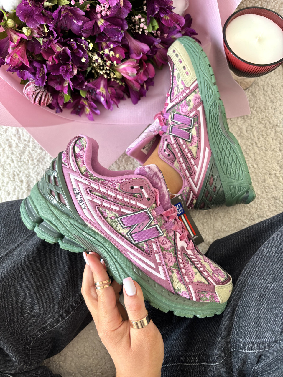 New Balance 1906  Jack Harlow Flowers Premium, фото 1