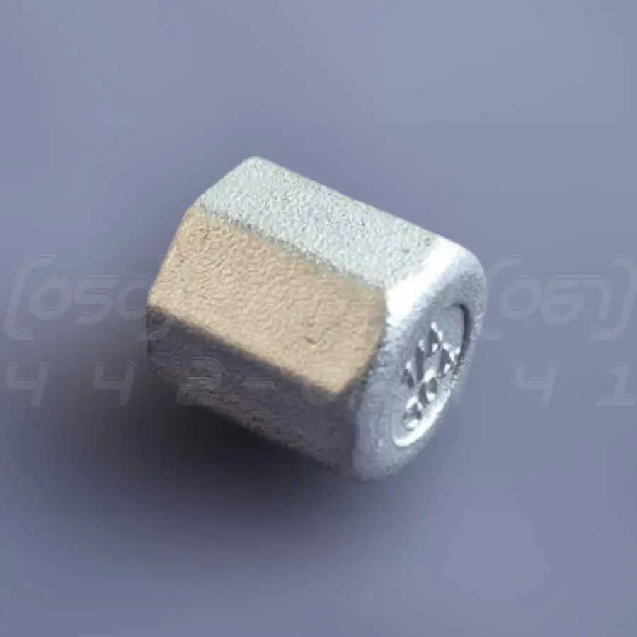 Заглушка муфтова нержавіюча DN8 (1/4") шестигранна, внутрішня різьба BSPP, н/ж сталь AISI304, Class 150, фото 1