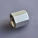 Заглушка муфтова нержавіюча DN8 (1/4") шестигранна, внутрішня різьба BSPP, н/ж сталь AISI304, Class 150, фото 9