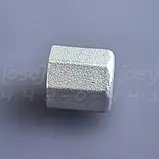 Заглушка муфтова нержавіюча DN8 (1/4") шестигранна, внутрішня різьба BSPP, н/ж сталь AISI304, Class 150, фото 10