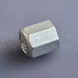 Заглушка муфтова нержавіюча DN8 (1/4") шестигранна, внутрішня різьба BSPP, н/ж сталь AISI304, Class 150, фото 4