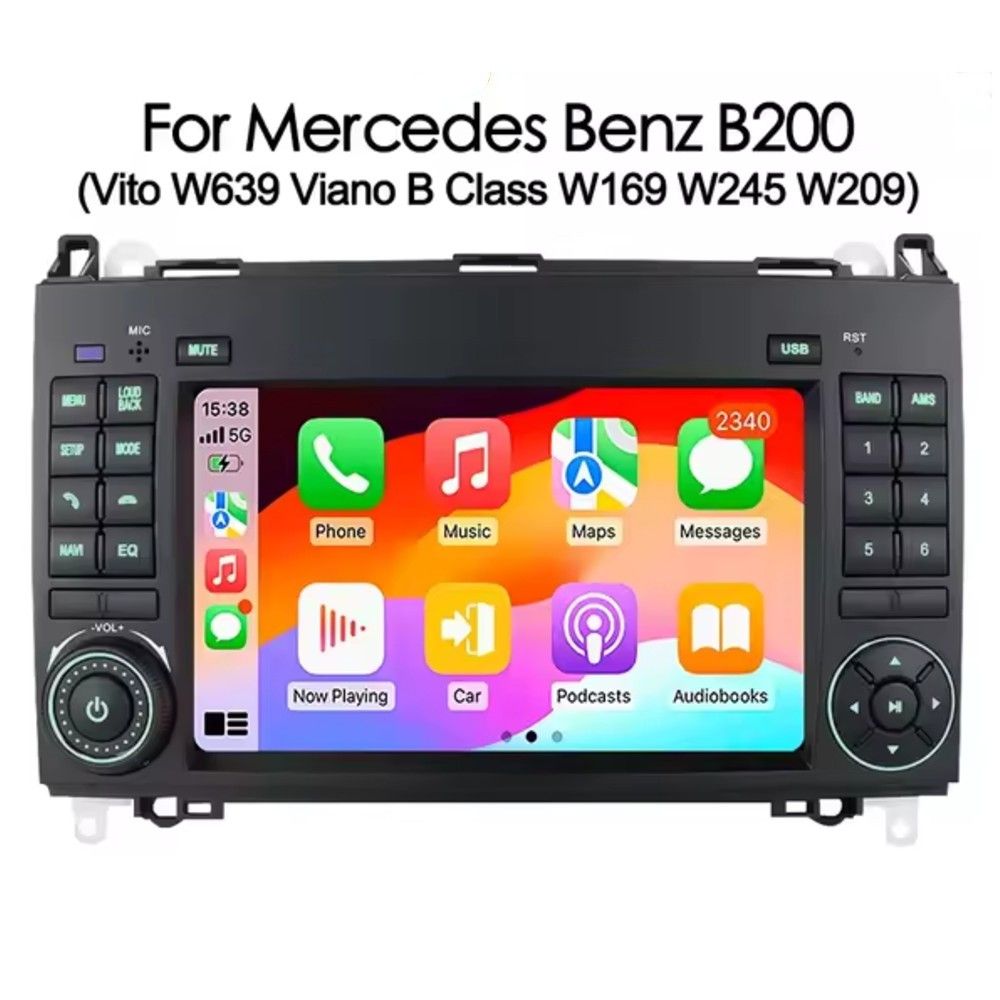 Штатна магнітола андроїд BENZ B200 Android 12- 4 Автомагнітола 2дин, штатний головний пристрій мерседес, фото 1