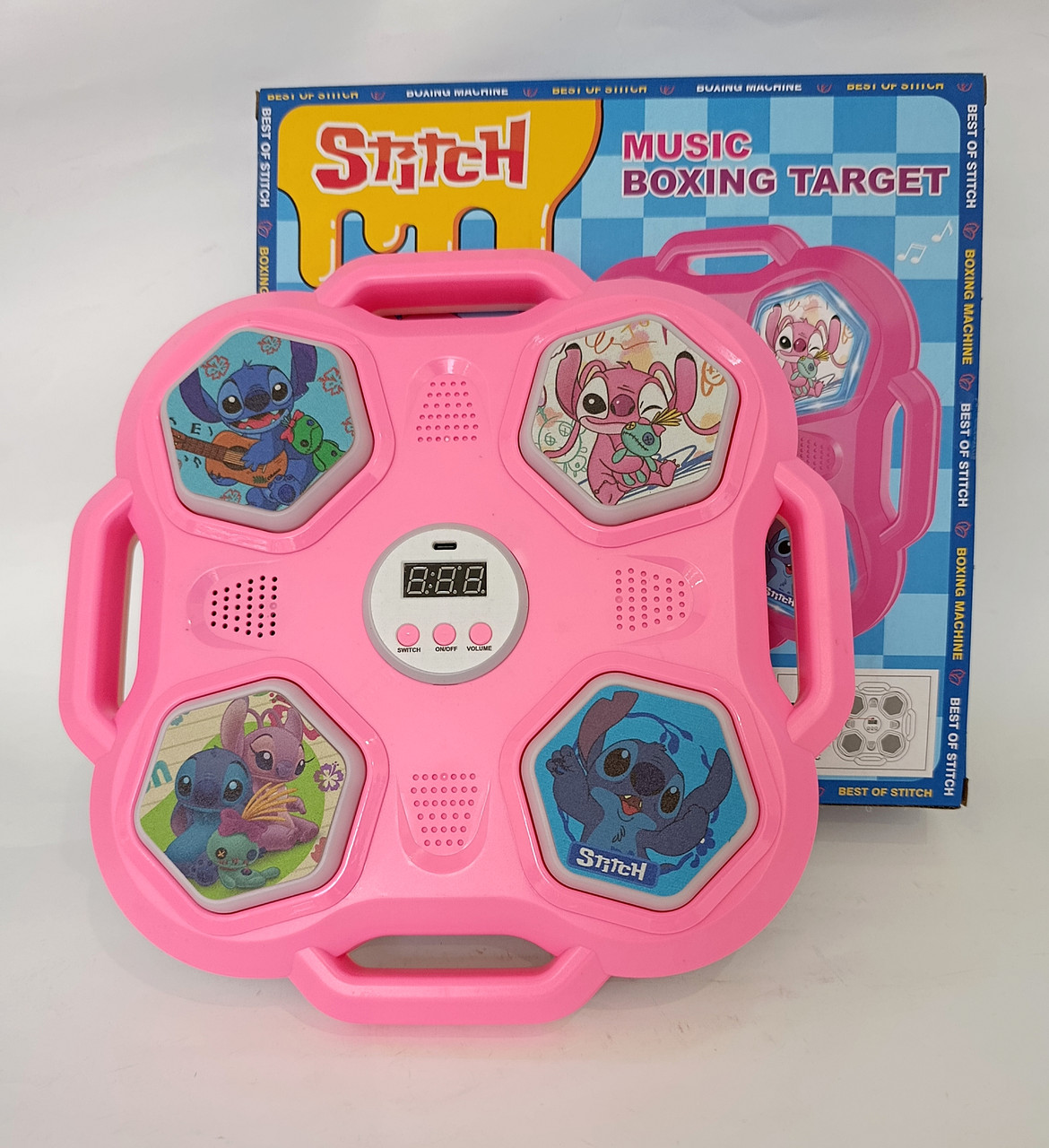 Бокс Стіч на 4 мішені (рожевий), фото 1