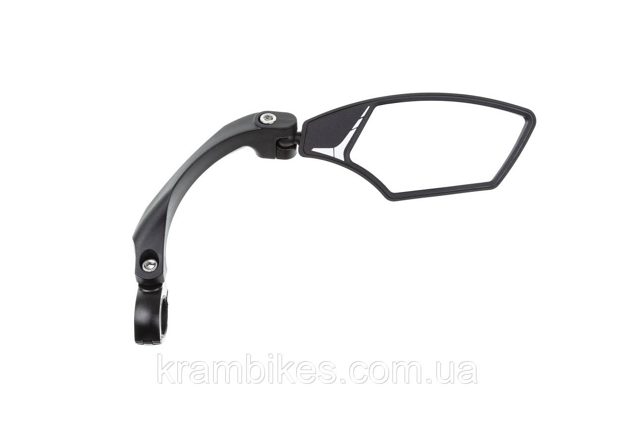Дзеркало велосипедне ONRIDE Wing HD на кермо ліве 11x5 cм