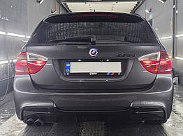 Ювілейна емблема 74мм (задня) для BMW 3 серія E-90/91/92/93 (2005-2011) Davs Auto ABS-пластик