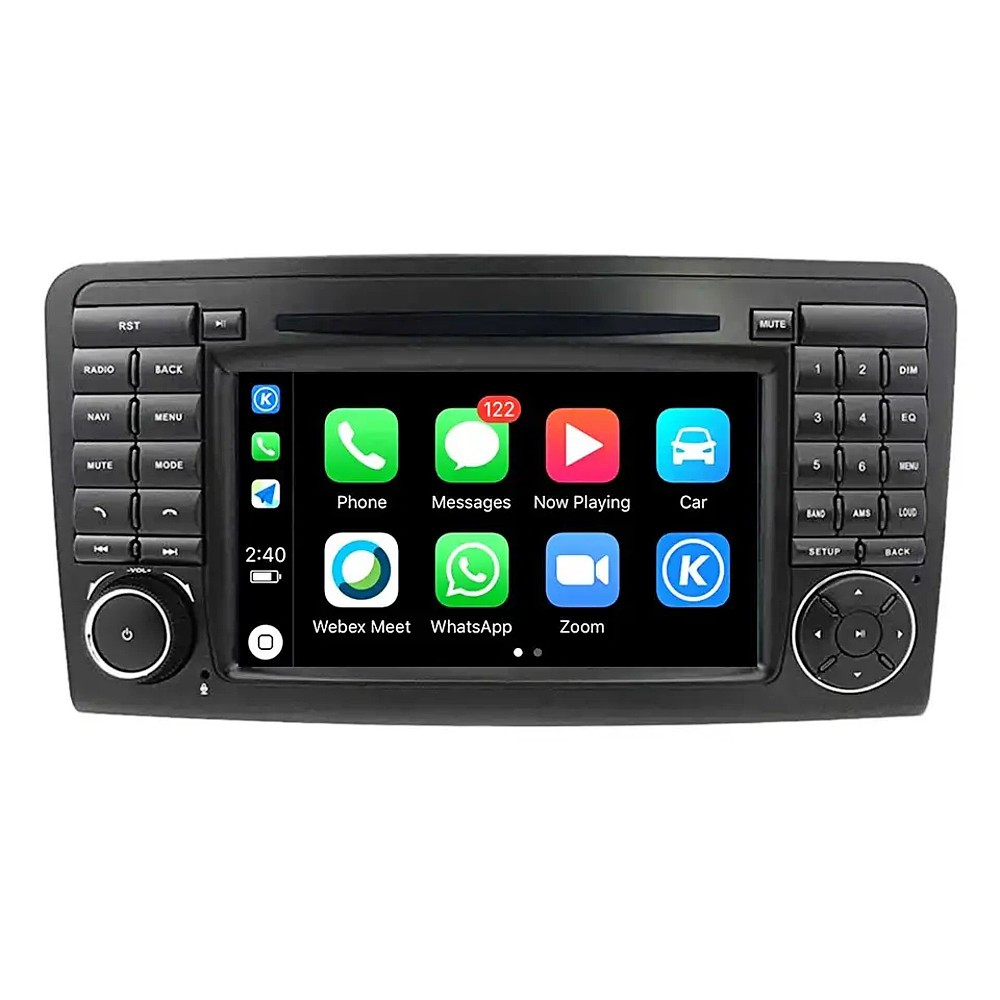 Штатна магнітола андроїд Mercedes Benz 8" M-CLA Автомагнітола 2дин, штатний головний пристрій мерседес, фото 1