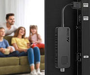 Тюнер dvb-t2 dcolor u8 міні stick hevc h.265, фото 2