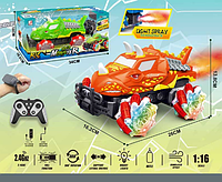 Машина монстр трак динозавр на радіокеруванні браслетом та пультом ZJ 238-65 A акумулятор 3.7 V