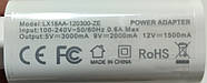 Адаптер живленно LX18AA 5v 3000mA 9v 2000mA 12v 1500mA USB, фото 2