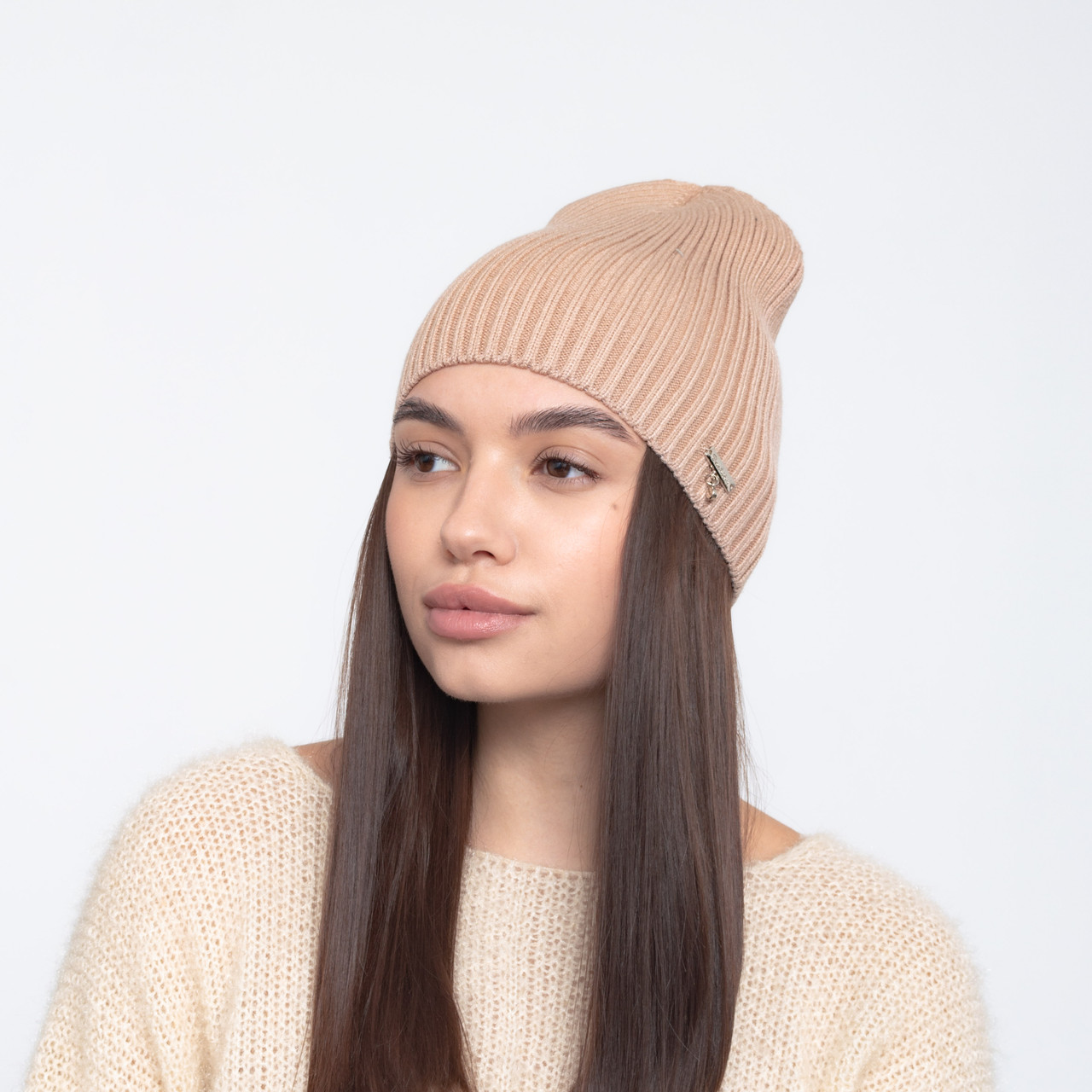 Шапка 2501 (віскоза)  беж