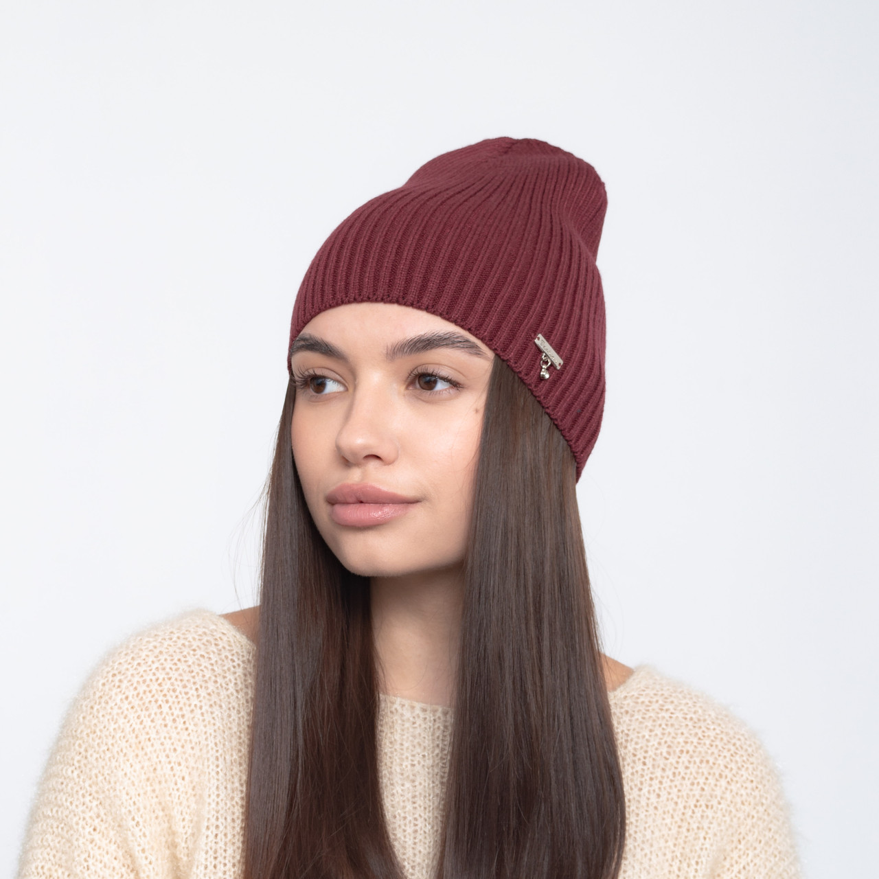 Шапка 2501 (віскоза)  бордо