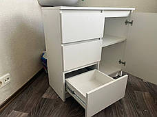 Комод 1Д3Ш Бруклін, Меблі Сервіс, Білий, фото 4