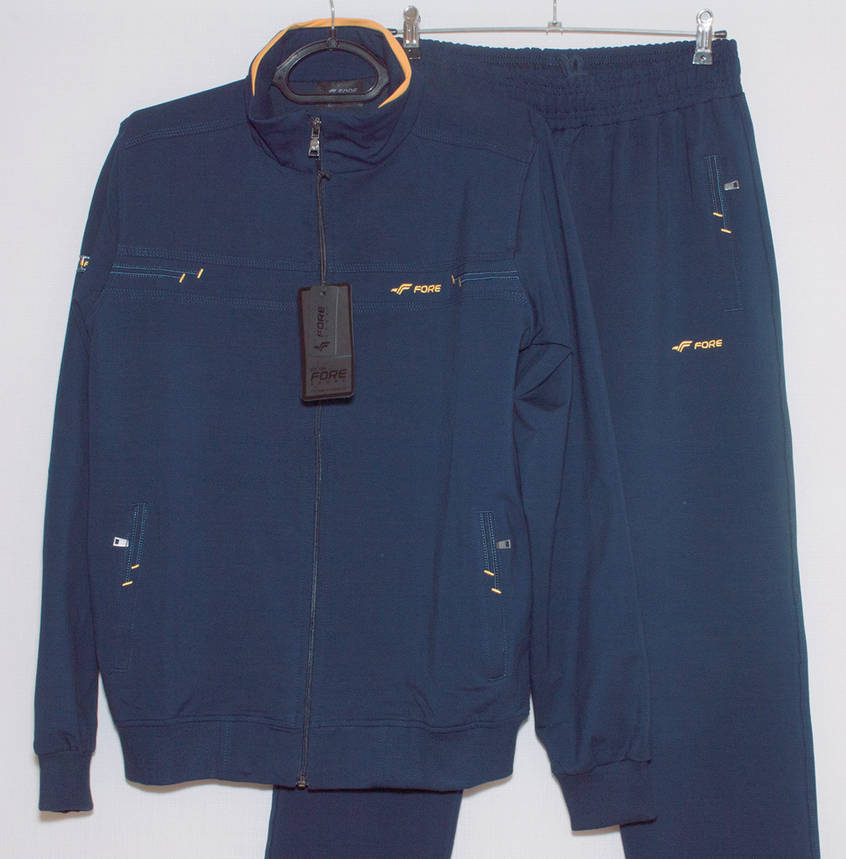 Чоловічий спортивний костюм з прямими брюками Fore L,XL,XXL, 3XL, фото 1