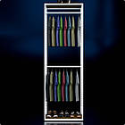 Стійка "PENELOPE ODISSEY" 2400х830х480мм. Рейл вішало для одягу, стелаж поличний з вішалками та полицями, фото 4