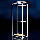 Стійка "PENELOPE ODISSEY" 2400х830х480мм. Рейл вішало для одягу, стелаж поличний з вішалками та полицями, фото 2