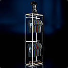 Стійка "PENELOPE ODISSEY" 2400х830х480мм. Рейл вішало для одягу, стелаж поличний з вішалками та полицями, фото 5