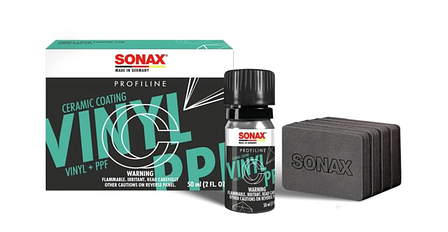 Керамічне захисне покриття для вінілових і полімерних плівок автомобіля SONAX PROFILINE Ceramic Coat 50 мл, фото 1