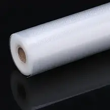 Вакуумні гофровані пакети в рулонах 30 см, Плівка для вакуумного пакувальника 30 см довжина 5 м, фото 5