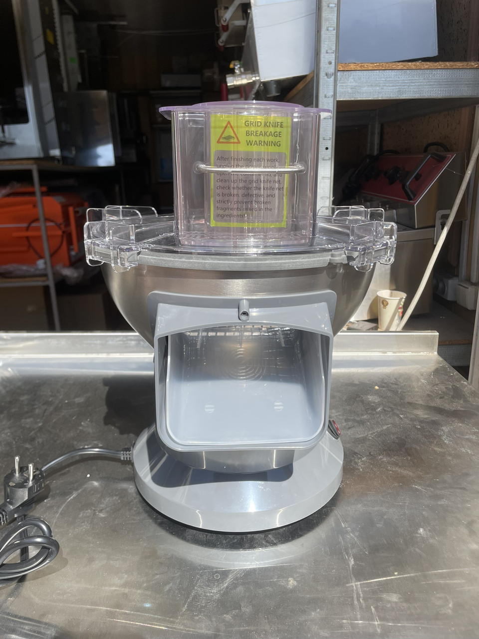 Овочерізка промислова Vektor JQCJ02 для нарізування овочів кубиком, шатківниця (150-200кг/год), фото 1