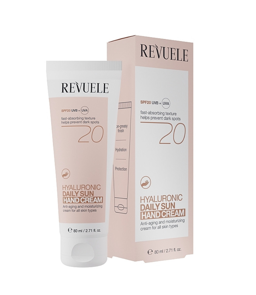 Крем для рук SPF20 з гіалуроном, фото 1