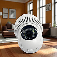 WiFi Камера відеоспостереження з поворотним модулем та кріпленням у цоколь E27 JT-8191HJ, фото 9