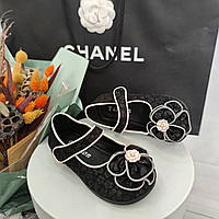 Святкові чорні туфлі для дівчинки