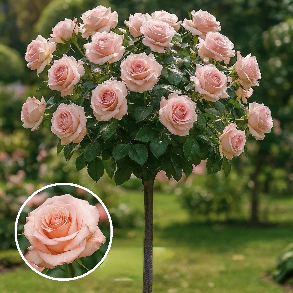 Троянда на штамбі "Нобіліс" (Nobilis), фото 1