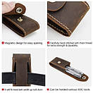 Шкіряний чохол для Мультитула WOLTONS або інших дрібниць на пояс, фото 5