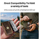 Шкіряний чохол для Мультитула WOLTONS або інших дрібниць на пояс, фото 3