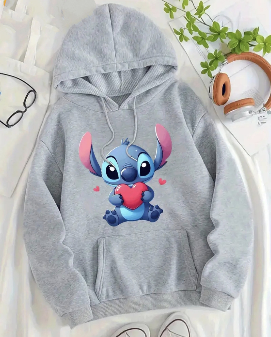 Жіноче тепле худі зі Стічем, фото 1