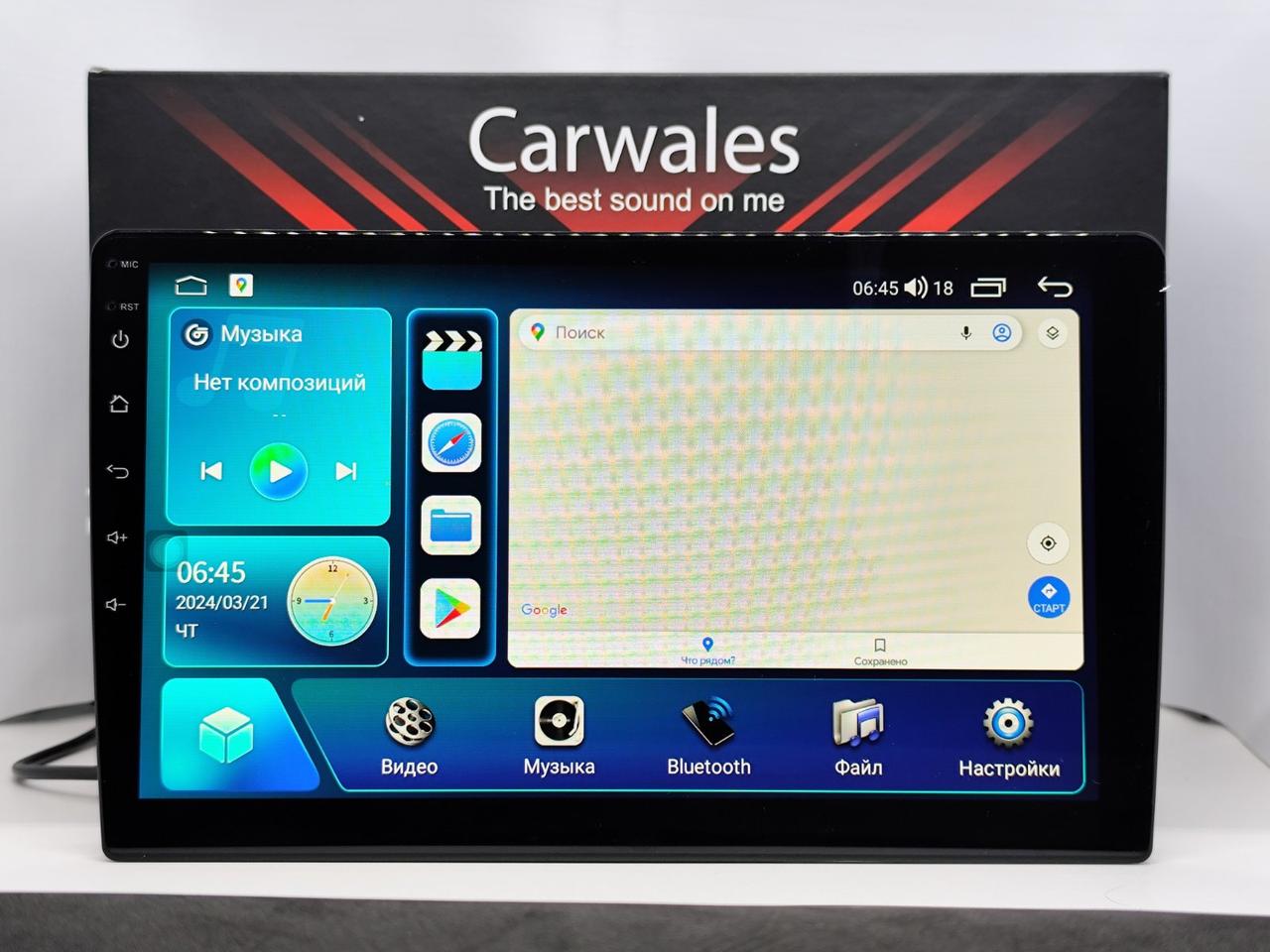 Штатна магнітола андроїд Універсальна Mагінтола Автомагнітола 2дин 4+64/4G, штатний головний пристрій, фото 1