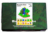 Конструктор магнітний Minecraft Magnetic Cube «Водоспад в джунглях» 128шт, фото 6