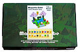 Конструктор магнітний Minecraft Magnetic Cube «Вечірка з сакурами» 128шт, фото 8