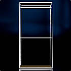 Стійка "PENELOPE ODISSEY" 2400х1230х480мм. Рейл вішало для одягу, стелаж поличний з вішалками та полицями, фото 5