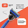 Fusion ProGlide 20 змінних касет - Гель для гоління у Подарунок!, фото 2